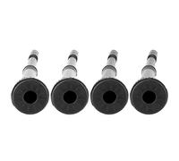 Pssopp Doublure de Tétine en Caoutchouc 4 Pièces, Accessoire de Traite en Caoutchouc Souple pour Machine à Traire de Moutons de Bétail, Installation Facile, Confortable pour le Mamelon