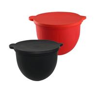 Pssopp Doublures de Bol en Silicone 2 Pièces, Inserts de Bol Allant au Micros-ondes, Accessoires de Mélangeur D'aide à la Cuisine pour la Levée de la Pâte