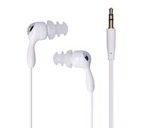Pssopp Écouteurs étanches à Conduction Osseuse, écouteurs de Sport IP68 avec Prise Plaquée Or de 3,5 Mm, Bouchons d'oreilles Remplaçables et Clips de Câble pour la Natation, la Course, Le Surf, la
