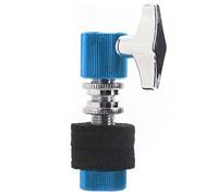 Pssopp Embrayage Hi Hat, Support de Cymbale en Alliage D'aluminium avec Bouton Autobloquant, pour une Installation Facile (BLUE)