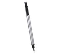 Pssopp Ensemble de Crayons Gommes, Outil de Détail en Plastique, Gomme de Précision pour le Dessin, Bâton Mécanique de 2,3 Mm pour Artistes et Ingénieurs (SILVER)