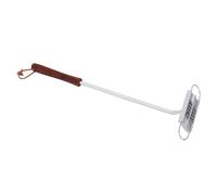 Pssopp Ensemble de Fer à Marquer la Viande, Fer à Marquer pour Barbecue en Acier Inoxydable avec Lettres Interchangeables, Poignée en Bois, Empreintes Claires pour Steaks, Hamburgers, Grillades dans