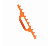 Pssopp Entretoise de Ruche à Cadre, Outil d'apiculture en Plastique, Maintien de l'espacement des Cadres, pour Ruches à 8 et 9 (Boîte de 9 oranges)