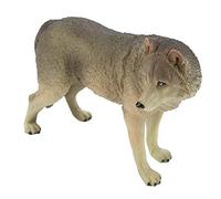 Pssopp Figurine de Loup Jouet, Figurine de Loup Hurlant Réaliste en PVC pour l'éducation des Enfants et la Décoration de la Maison (#01)