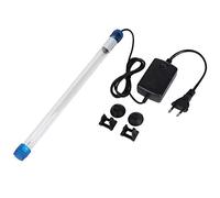 Pssopp Filtre pour aquarium Lampe de stérilisation UV Lampe UV Submersible Lumière UV Algues bactérie Killing Lamp pour aquarium Fish Tank (EU Plug)(11W)