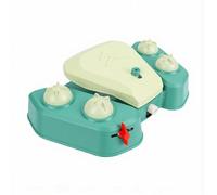 Pssopp Fontaine d'eau Extérieure pour Chien, Distributeur d'eau de Jouet D'arrosage activé par Les Pattes pour Jardin, Cour, Refroidissement des Animaux Domestiques avec Connecteu (Vert Clair)
