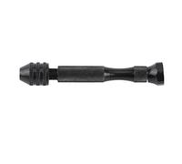 Pssopp Foret Hélicoïdal Manuel en Alliage, Outil de Perçage de Précision Manuel avec Mandrin de 0,3 Mm à 3,6 Mm et 10 Embouts HSS, Mini Perceuse à Main pour Bricolage, Artisanat, Bijoux, Modèle Bois,