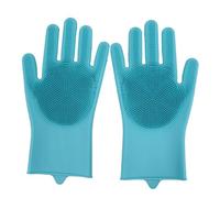 Pssopp Fournitures de Toilettage et de Nettoyage pour Chien de Lavage en Silicone pour Chien de Lavage pour Démêlage de Chat pour Lapin Contrôle de l'excrétion de Cheval Massage de Bain 2 Pièces de