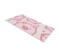 Pssopp Fournitures de Toilettage et de Nettoyage pour Chiens Absorbant Séchage Rapide Lavable Multifonctionnel Dessin animé Napperon pour Animaux de Compagnie pour la Maison Chien Chat Nourriture