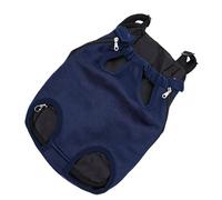 Pssopp Fournitures de Voyage pour Chien Sac à Dos pour Animaux de Compagnie, Confort Ergonomique et Respirant, Sac à Dos Portable pour Chiens de Petite et Moyenne Taille, Porte-bébé en Maille (Bleu