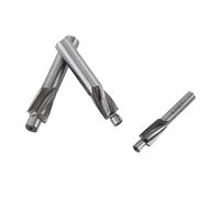 Pssopp Fraise à Fraiser, Acier Rapide HSS-AL, Ensemble de 5 Pièces pour l'usinage de l'Acier en Aluminium