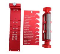 Pssopp Gabarit D'affûtage de Lames, Affûteur Universel avec Dispositif de Fixation D'angle et Indicateur pour Fers de Rabot et Outils de Sculpture sur Bois