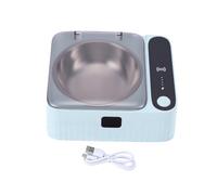 Pssopp Gamelle pour Nourriture pour Animaux avec Couvercle à Capteur, Batterie Rechargeable 2000mAh, pour Alimentation Quotidienne des Animaux de Compagnie