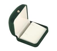 Pssopp Garde Vos Bijoux en Velours Bijoux de Luxe Luxury Luxury Élégant Organisateur avec Intérieur Spacieux pour Les Mariages, Les Engagements, Noël, Les Atrovirens, Un Grand Espace de Rangement,