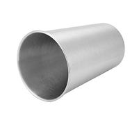 Pssopp Gobelet à Eau Incassable en Acier Inoxydable, 500 Ml, Portable, pour Camping, avec Sac de Rangement, Bord Rond, Facile à Nettoyer, pour Enfants, Adultes, Randonnée, Pique-nique, Voyage