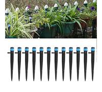 Pssopp Goutteur d'irrigation, Matière Plastique, Arrosage à 360 Degrés, Idéal pour l'irrigation du Jardin et de la Pelouse, Compatible avec Un Tuyau de 4/7mm