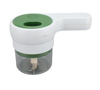 Pssopp Hachoir à Légumes électrique, Mini Robot Culinaire Fil, Hachoir de Cuisine Compact pour Ail, Oignons, Herbes, Rapide en Dés et Hachage