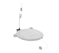 Pssopp Hamac de Lit pour Chat, Installation de Bureau Peu Encombrante, Peluche Confortable, Multifonction, 4 Saisons, Perchoir Universel pour Lit de Bureau pour Chat, pour Tables de
