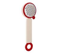 Pssopp Handicrafts Râpe à Pied Double Face en Acier Inoxydable avec Brosse de Nettoyage des Orteils Souples pour Talons Fissurés à Sec Pédicure Dissolvant de Callosités pour Lime à Pied, Dissolvant de