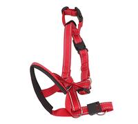 Pssopp Harnais de Tête pour Chien, Muselière, Collier de Tête, Licol Réglable en Nylon, Anti-Morsure, sans Traction, avec Sangle de Couverture de Bouche Rembourrée pour L'entraînement à (L)