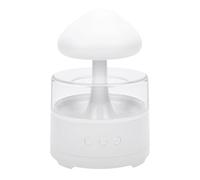 Pssopp Humidificateurs Diffuseur d'huile, Haut-parleur sans Fil télécommandé 7 Modes d'éclairage LED Réglables, Humidificateur Goutte de Pluie pour Chambre à Coucher, Diffuseur de Lampe
