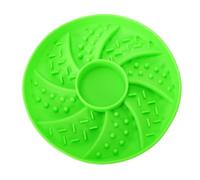 Pssopp Insert pour Alimentation Lente, Bol en Silicone Antidérapant pour Alimentation Lente, Puzzle Interactif pour Chiots et Chiens de Grande Race (Green)