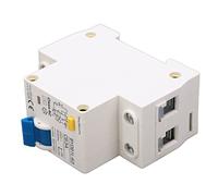 Pssopp Interrupteur D'air de Protection contre les Fuites, Disjoncteur de Courant Miniature sur Rail DIN de Type AC 63A 30mA 6KA 1P+N, avec Protection contre les Surcharges et les