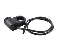 Pssopp Interrupteur de Phare de Mm, Interrupteur de Guidon Universel en Alliage d'aluminium 12 V 16 A avec Indicateur Vert pour Phare Antibrouillard, Utilisation en Conduite
