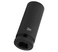 Pssopp Jeu de Douilles à Choc, Acier forgé, 21/22/24 Mm, Conception Hexagonale à 6 Pans pour une Utilisation Intensive (22MM)