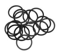 Pssopp Joint de Volant d'inertie 15 Pièces Joint de Rondelle de Vélo, Diamètre Intérieur de 34,9 Mm, Diamètre Extérieur de 39,8 Mm, épaisseur de 2,5, Ensemble O adapté aux Vélos et Accessoires