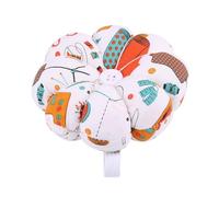 Pssopp Jolie Citrouille à la Citrouille avec Bracelerie Réglable, Stockage d'organisateurs pour Coudre des épingles, pour Maman, Débutants, Filles, Enfants, Grands-mères. Plateau Amovible, Coussin