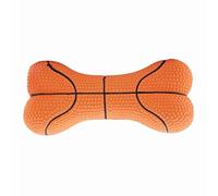 Pssopp Jouet à Mâcher pour Chien, Jouets à Mâcher en Os de Latex pour Chiot, Résistant aux Morsures, Exercice pour Aller Chercher et Lancer des Jeux, Jouets pour Chiens (Basket-Ball)