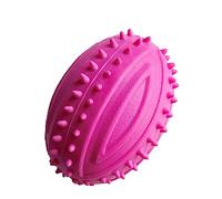 Pssopp Jouet Ballon de Rugby pour Chien, en Caoutchouc Souple, Jouet à Mâcher Interactif pour Petits Chiens, Outil de Stimulation Mentale et d'entraînement, Idéal pour Les Récréations