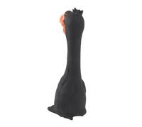 Pssopp Jouet de Poulet à Presser pour Chien, Jouet de Poulet Grinçant, de Hurlant avec Son Réaliste pour Chiens de Petite, Moyenne et Grande Taille, Jeu D'intérieur (Black)