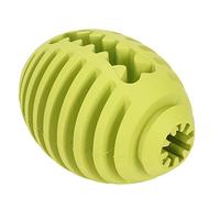 Pssopp Jouet de Rugby pour Animaux de Compagnie, Ballon de Football à Mâcher en Caoutchouc pour Mâcheurs Agressifs, Balle Interactive Durable pour Le Temps de Jeu et la santé des Dents
