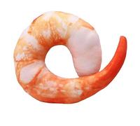 Pssopp Jouet en Peluche pour Chien, Jouet à Mâcher en Peluche Grinçant, Conception de Crevettes Résistantes aux Morsures pour Chiens et Chats