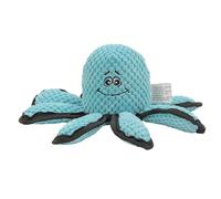 Pssopp Jouet pour Chien Octopus en Peluche Interactif, Jouet en Peluche pour Chien, pour Jeux de Récupération et D'interaction (Blue)