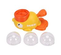 Pssopp Jouet Puzzle Interactif pour Chien, Distributeur de Nourriture en Forme de Canard 11,4x9,9x22,1 Cm, for Entraînement et Alimentation des Chiens (Petit Canard Jaune)