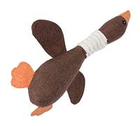 Pssopp Jouets à Mâcher pour Chien Squeaky Goose Jouets Interactifs pour Animaux de Compagnie à Mâcher pour Chien pour avec Son Grinçant pour Chiens de Petite et (Café)