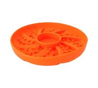Pssopp Jouets pour Chiens 19x19x3cm Bol de Puzzle en Silicone pour Chiot Tapis Interactif pour Alimentation Lente pour Chien pour la Formation de Nourriture Sèche et Humide Soulagement de l'ennui