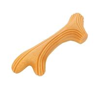 Pssopp Jouets pour Chiens Jouet de Dentition pour Chien en Bois de Cerf Indestructible à Mâcher pour Animaux de Compagnie pour Races Moyennes Actives Intérieur Extérieur Soulagement de l'ennui