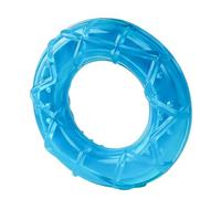 Pssopp Jouets pour Chiens TPR Jouet de Dentition Congelable pour Chiot Outil d'entraînement de Friandises pour Chiens Congelés pour Les Mâcheurs Agressifs Jeu Intérieur Extérieur Retrait de la