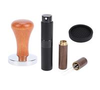 Pssopp Kit D'accessoires de Machine à café, Outil de Fabrication de café Professionnel et Spritzer de Grains avec Base de Non-glissement pour Brassage à Domicile