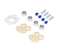 Pssopp Kit d'accessoires pour -pompe à Membrane, Composants en Fer ABS Durables, Siège de Valve à Membrane Facile à Installer pour Serres et Jardins