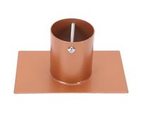 Pssopp Kit D'adaptateur de Gouttières, Installation de Chaîne de Pluie en Métal avec Boulon pour Le Montage de Descente et Le Système de Drainage de l'eau Facile (Rose doré)