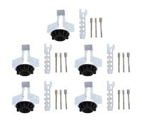 Pssopp Kit D'Affûtage pour Tronçonneuse, Accessoires pour Perceuses Manuelles, Affûtage Facile avec Meules à Meule pour Tondeuses de Jardin