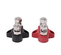 Pssopp Kit de Connecteur de Bornier de Batterie M8 pour Bateau de Voiture, Connexion Ferme, Excellents Matériaux, Installation Facile pour Batteries 12 V 24 V