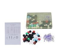 Pssopp Kit de Modèle Moléculaire de Chimie, Modélisation 3D Moléculaire Modèles de Structure Moléculaire à Démontage Facile Kit de Modélisation Moléculaire avec Boules Colorées