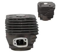 Pssopp Kit de Piston de Cylindre de Tronçonneuse en Alliage de Zinc, Ensemble de Cylindre d'alésage de 54 Mm, Installation Rapide, Remplacement pour Tronçonneuse 288 288XP 281 181 pour la