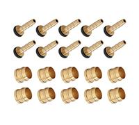 Pssopp Kit de Raccord de Tuyau de Frein à Disque Hydraulique Connecteurs d'insertion d'olive en Cuivre 10 Ensembles Pièces de Rechange Antirouille 'étanchéité de Précision pour la Réparation et
